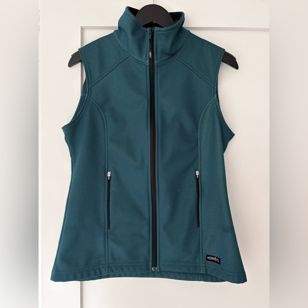 Kerrits Women's Fleece Lined Teal Riding Vest